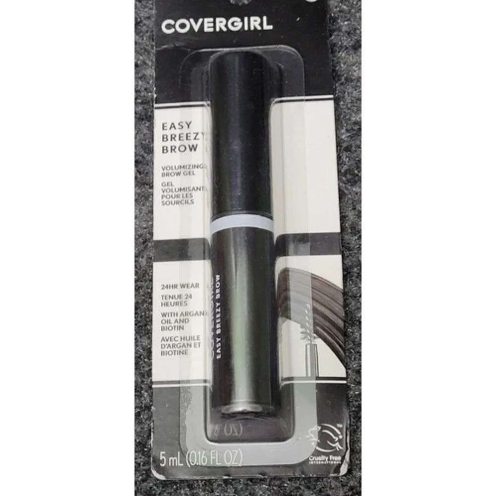 COVERGIRL Easy Breezy Brow Volumizing Setting Gel, Deep, 0.16 oz - Picture 3 of 3